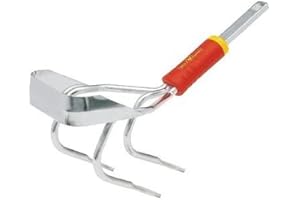 Wolf-Garten 2515000 IE-M Coltivatore/Sarchiatore, Rosso/Argento