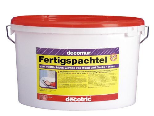 Preisvergleich Produktbild decomur Kunstharzspachtelfertigspachtel für den Innenbereich 8 kg