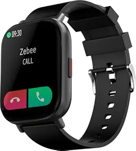 Zebronics ZEB-FIT7220CH Smart Fitness Watch with Call Function via built-in Speaker & Mic, 2.5D Curved Glass 4.4cm (1.75