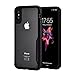 Produktbild Autour für Iphone X Hülle, mit transparenter freier rückseitiger Verkleidung und Tpu Rand-Handy-Abdeckung für Apple 5.8 "Iphone X Iphone10 2017 Version (Schwarz)