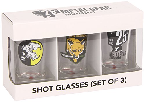 Preisvergleich Produktbild Metal Gear Solid Schnapsgläser 3er-Pack Set I