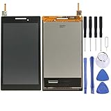 4. Komplett fit und arbeiten GuoBomatealliance LCD Screen LCD Ersatz Touchscreen Ersatz LCD Reparatur Defekter LCD Bildschirm und Digitizer Full Assembly for Lenovo TAB 2 A7-10 (Schwarz) LCD Screen (Farbe : Black)