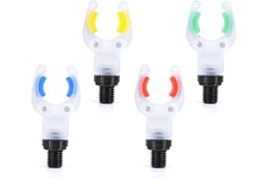 ‎HIRISI TACKLE 4pcs Karpfenangeln Rutenauflage FüR Rod Pod Leuchtend Rutenauflage Karpfen ZubehöR 4pcs