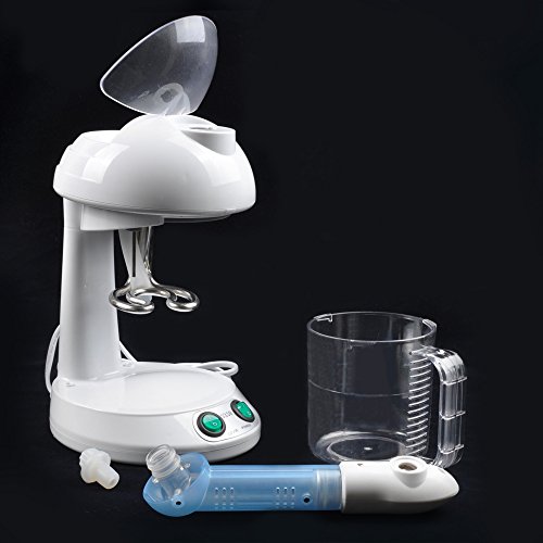 FUNTELL Mini Bedampfer Vapozon Aromabedampfer Steamer Tischbedampfer mit Ozon verlängert Salon Spa Bedampfer - 6