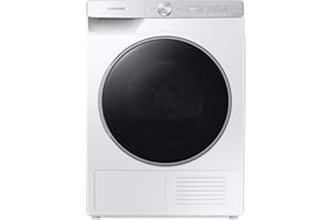 Samsung Series 9 AI Energy OptimalDry™ DV90T8240SH Wifi Connected 9Kg Heat Pump Tumble Dryer - White - A+++ Rated