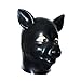 Produktbild EXLATEX Latex Haube Schwein Tier Maske Fetisch Zubehr mit R¨¹cken Reiverschluss