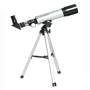 PROTOS INDIA.NET 90X Telescope for Kids Long Distance with Tripod High Power Refractor 50360 50mm Sky and Land Reflecting Telescope (Manual Included)