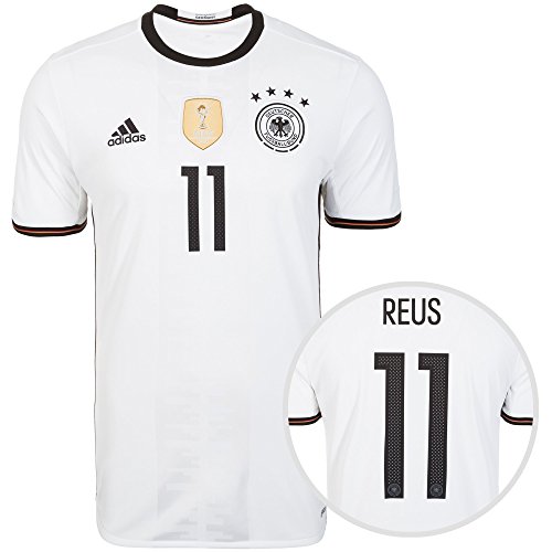 adidas DFB Trikot Home EM 2016 mit Spielername und Nummer Marco Reus, L – 54