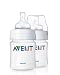 Philips AVENT SCF680/27 Classic Feeding Bottles (Newborn Flow - 125 ml - 2-Pack)