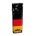 Produktbild Preis am Stiel 4x XXL-Elektro-Feuerzeug ''Deutschlandflagge'' - Brandenburger Tor | Fanartikel | Geschenk für Männer | Feuerzeug lang elektisch | Deutschland Fanartikel | Raucher Zubehör