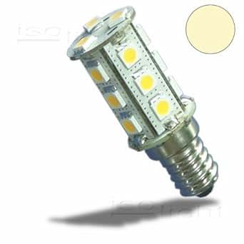 12V LED E14 Leuchtmittel für Camping, Autos und Boote 3 Watt 18-SMD-5050 360° ersetzt 15W