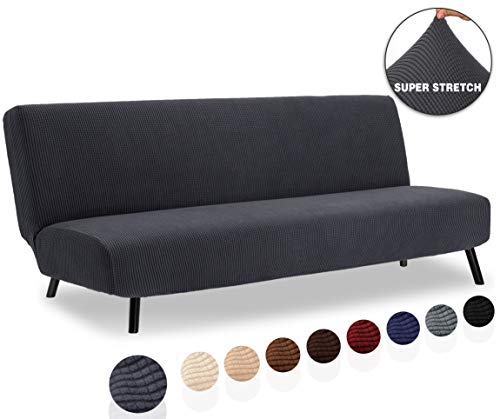 Tianshu Housse De Canape Sans Bras Pliant Canape Lit Extensible