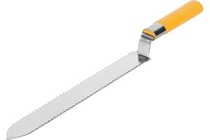 Kuuleyn Coltello da Miele per Apicoltura, Coltello per raschiare Il Miele seghettato per Apicoltura in Acciaio Inossidabile Coltello per stappare Strumenti per Apicoltore