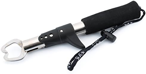 Maxry(TM) Portable Stainless Steel Fish Lip Gripper Grabber Fishing Tool Fishing Equipment YC142-SZ+