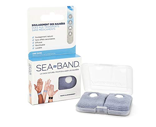 Sea-Band - Muñequera para aliviar náuseas y mareos
