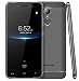 Produktbild HOMTOM HT37 Pro - Android 7.0 4G Smartphone, Quad Core 1.3GHz 3GB RAM 32GB ROM, 5 Zoll 2.5D Glasschirm, Doppelte Lautsprecher & Atmungslicht, 8MP + 13MP Fingerabdruck - Grau