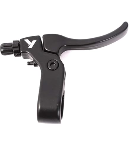 DeTOX BMX Bremshebel Aluminium - 2-Finger Bremsgriff Links Für Fahrrad & BMX