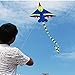 Produktbild AMhuui Drachen steigen Lassen, Neuheit Kids Kite Flugzeugform, Kid Kites Outdoor Kinder Spielzeug Long Tail Sport Spielen Spielzeug Stunt Guter Plan für unvergesslichen Sommerspaß