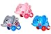 Ole Baby Clockwork Spring Cartoon Cute Gliding Animals Windup Elephant Toy Small Cochain Toys Children
