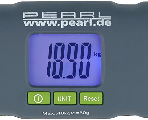 PEARL Digitale Kofferwaage (0 – 40 kg) mit LCD-Display - 5