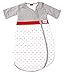 Produktbild Gesslein Schlafsack Bubou | Vierjahreszeiten Kinderschlafsack | temperaturausgleichend | Abnehmbare Ärmel | für Temperaturen von 15 bis 30°C | Birnenform ohne störende Rücken-Nähte | Reissverschlussschutz, Größe:70, Design:Dessin 167 Sterne rot