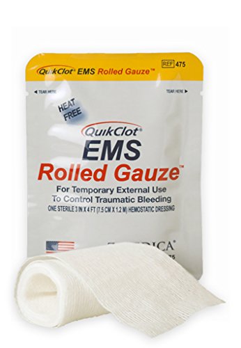Preisvergleich Produktbild Quickclot EMS Rolled Gauze