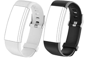 Septoui Smart Band Fitness Orologio Contapassi Frequenza Cardiaca, SpO2, Pressione Sanguigna, Sonno Calorie Activity Tracker Impermeabile IP68, 16 modalità Sportive Smartwatch Donna Uomo Bambini