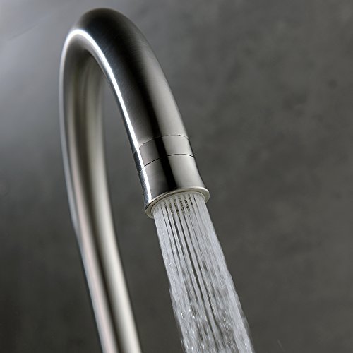 Homelody Wasserhahn Küche mit Brause Küchenarmatur 360° schwenkbar/drehbar Auslauf Spültischarmatur Spülbecken Spültisch Armatur Mischbatterie für Küche - 4
