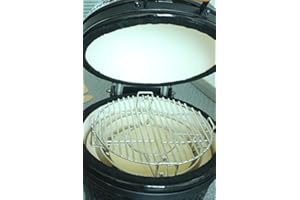 YNNI KAMADO Divide and Conquer System TQDC15 5 Piece with Pot Holder for 15/16" Kamado Grill TQDC16