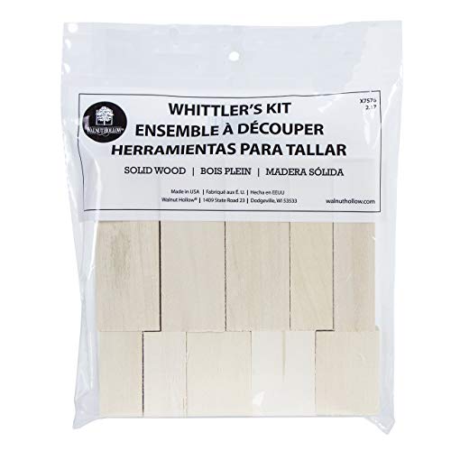 Walnut Hollow Basswood Whittler's Kit 10pc-