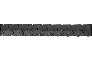 Unbranded CLIP-ON Kettenschutz- und Hosenschutz, M-WAVE 'CHAIN CAGE', schwarz, für 1/2' x 1/8' Ketten ohne Schaltwerk, 120 Glieder, in Box