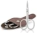 Pamara Nail Scissors | Extra Sharp Nail Scissors incl. Leather Case | Manicure and Pedicure for Men and Women
