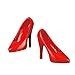 Produktbild MagiDeal hochhackige Schuhe für Barbie Fashionistas Puppen Modepuppen Rot