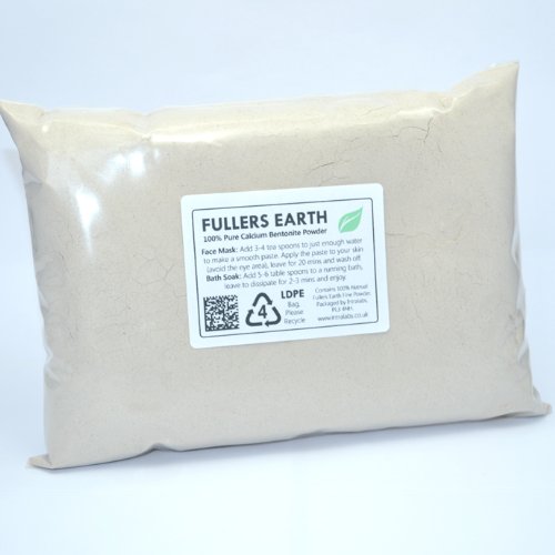 Fullers Earth Fine Powder 250g - Pure & Natural Calcium Bentonite