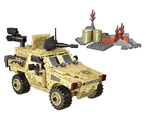 Humvee Kampffahrzeug inkl. 2 US Army Soldaten Minifiguren, 451 - Arme Lego Figuren