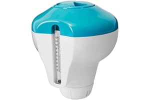 Intex 29043 – Chlorspender mit integriertem Thermometer für Pools und Pure Spas bis 366 cm, Weiß