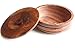 Quality Wood Shaving Soap Bowl. Walnut Finish