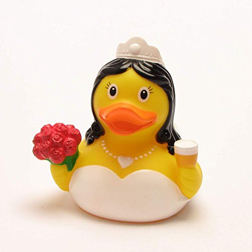 LiLaLu 8,5 cm Braut Ente Spielzeug (Mehrfarbig) - 2
