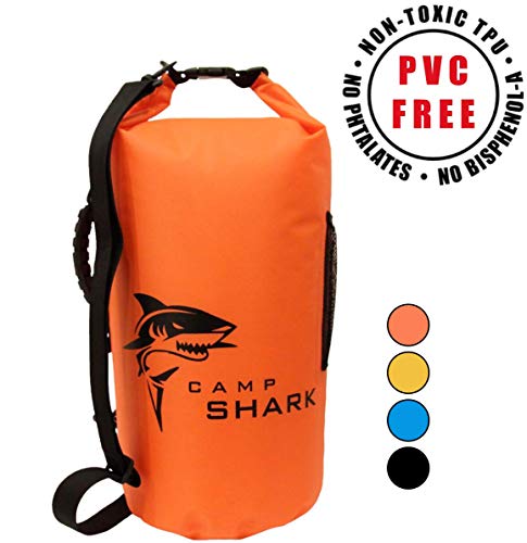REVALCAMP Dry Bag 5L Orange - Nicht Krebserregendes PVC* - wasserdichte Tasche aus TPU - Kein übler Geruch, Bessere Elastizität and Längere Lebensdauer - Für den modernen Abenteurer entworfen