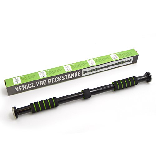 Apollo Klimmzugstange zur Montage am Türrahmen (62-100cm, schwarz, max Belastbarkeit: 100kg) - 2