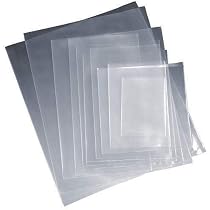 G 1 Pouches | Clear Transparent Packing Bags | Size 5" X 8" | Pack ...