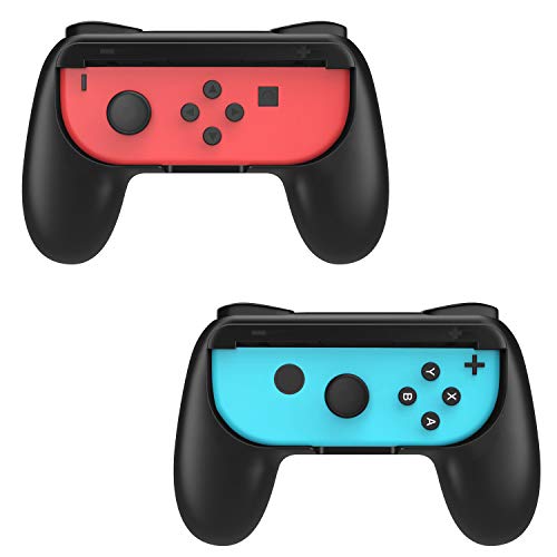 Joy Con Grip, Voroar 2 StCk Joy Con HLle fr Nintendo Switch Joy-Con Gaming Controller, Schwarz Joy Con Grip, Voroar 2 StCk Joy Con HLle fr Nintendo Switch Joy-Con Gaming Controller, Schwarz