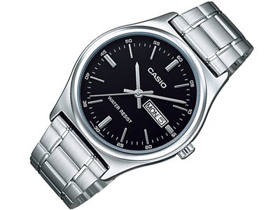 CASIO Herren-Armbanduhr Analog Quarz Edelstahl MTP-V004D-1 CASIO Herren-Armbanduhr Analog Quarz Edelstahl MTP-V004D-1