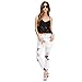 New & Sexy Lace Enbroidered Tank Top V-neck Custom Fit Vest Shirts Blouse