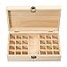 Produktbild Ätherische Öl Box aus Holz 24 kleine Fächer + 1 großes Fach für Ätherische Öle Flaschen Essential Oil Organizer Schachtel