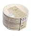 Produktbild Ecolife Premium 15 cm flache Teller Natural Areca Palm Leaf Teller, rund, umweltfreundlich und Einweg für Home und Catering, Paket von 25