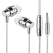 Produktbild Amiubo 3.5mm Stereo In Ear Wired Sport Kopfhörer Mit Mikrofon Earphone Silber