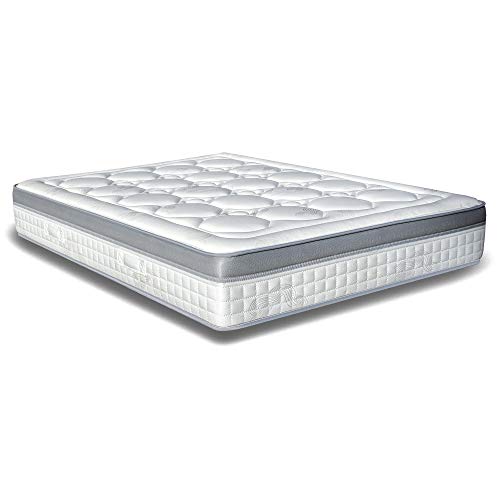 DAGOSTINO HOME BOUTIQUE COLLECTION Colchón Firenza PALACE-135x190x24-Viscoelastico & Muelles Ensacados y sobre Colchon
