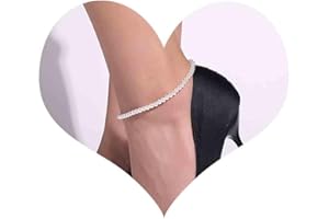 Inateannal Boho Perla Cavigliera Doppio Strato Perla In Rilievo Cavigliera 2 Pezzi Estate Spiaggia Piede Catena Gioielli Per Le Donne E Le Ragazze