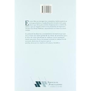 Organización y control de obras (Manuales)